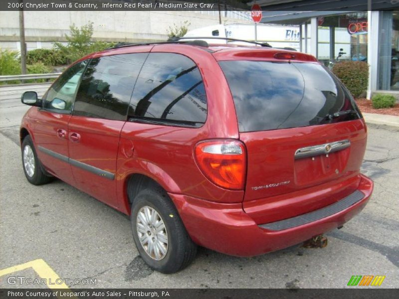 Inferno Red Pearl / Medium Slate Gray 2006 Chrysler Town & Country