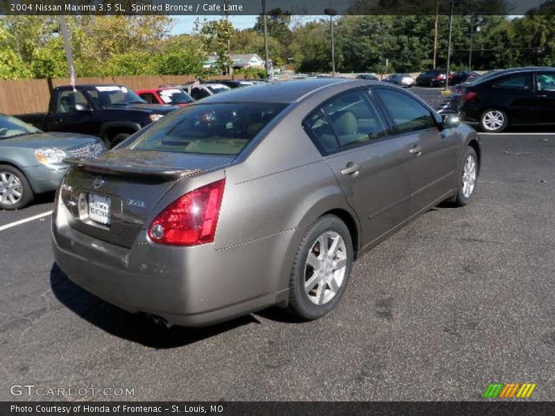 Spirited Bronze / Cafe Latte 2004 Nissan Maxima 3.5 SL