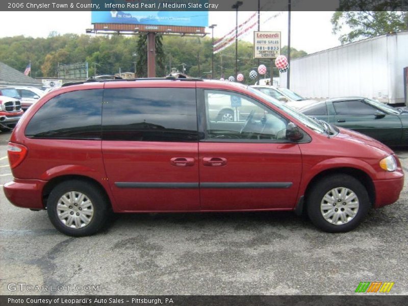 Inferno Red Pearl / Medium Slate Gray 2006 Chrysler Town & Country