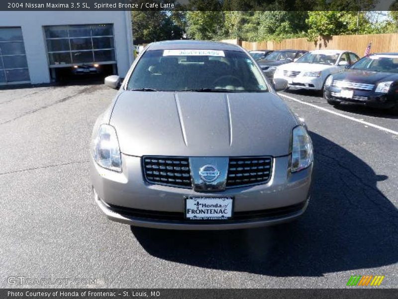 Spirited Bronze / Cafe Latte 2004 Nissan Maxima 3.5 SL