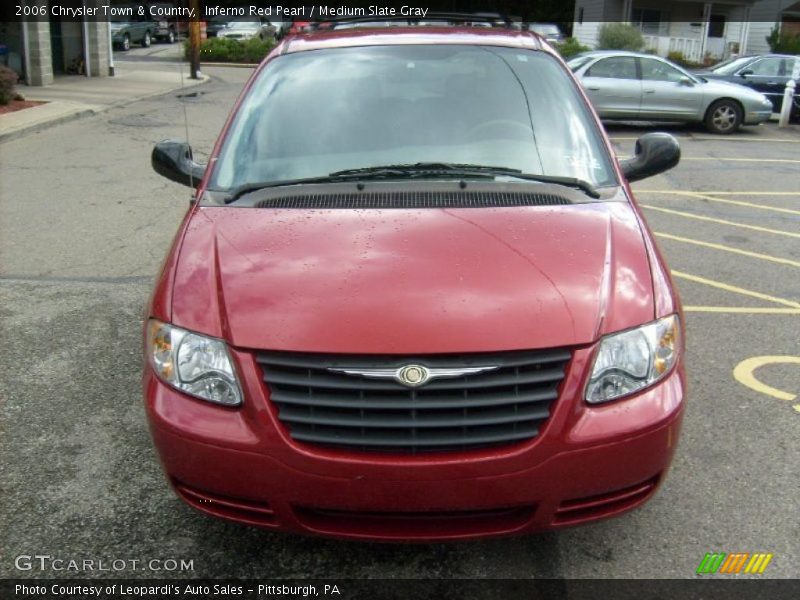 Inferno Red Pearl / Medium Slate Gray 2006 Chrysler Town & Country