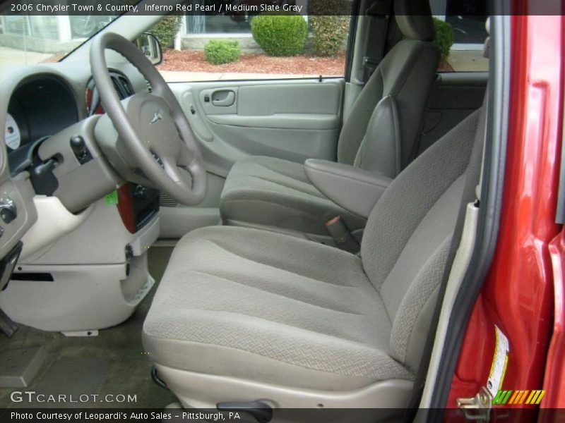 Inferno Red Pearl / Medium Slate Gray 2006 Chrysler Town & Country
