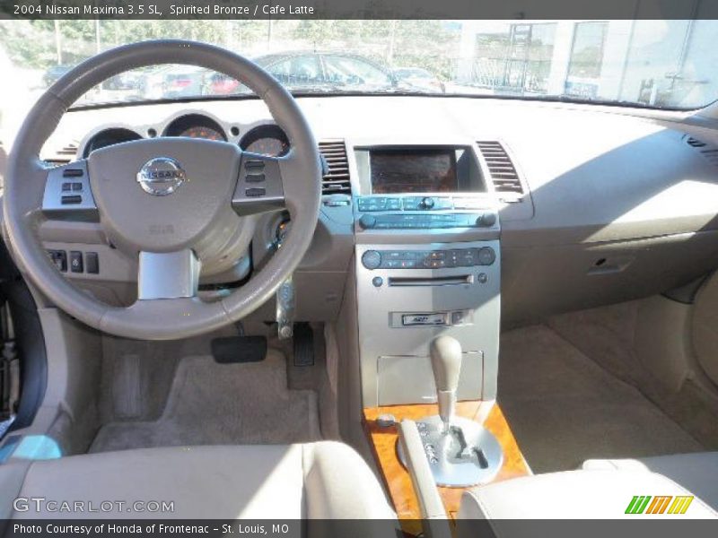 Spirited Bronze / Cafe Latte 2004 Nissan Maxima 3.5 SL
