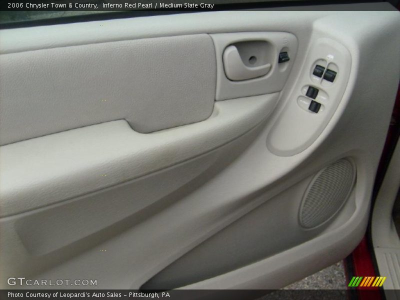 Inferno Red Pearl / Medium Slate Gray 2006 Chrysler Town & Country