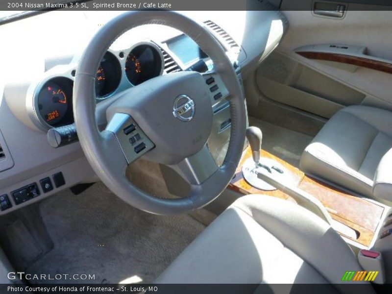 Spirited Bronze / Cafe Latte 2004 Nissan Maxima 3.5 SL