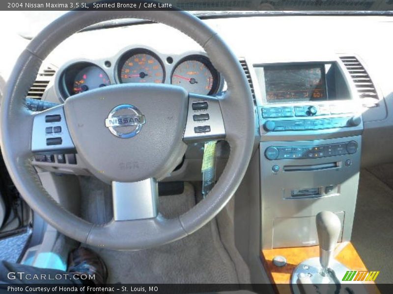 Spirited Bronze / Cafe Latte 2004 Nissan Maxima 3.5 SL