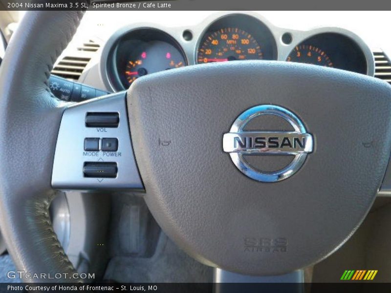 Spirited Bronze / Cafe Latte 2004 Nissan Maxima 3.5 SL