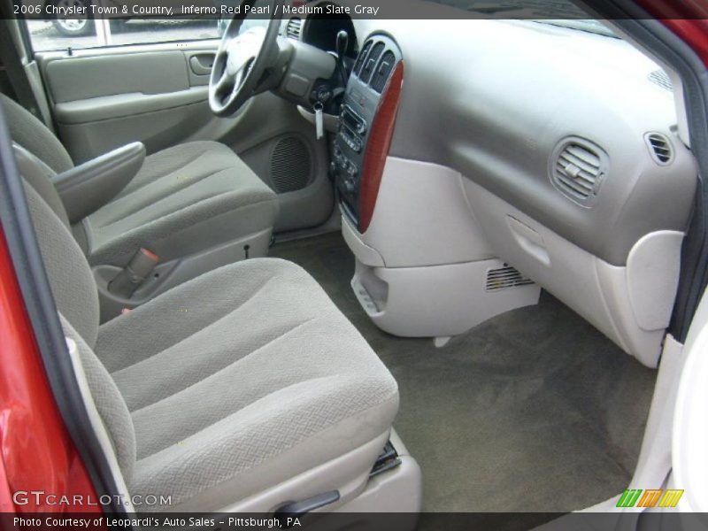 Inferno Red Pearl / Medium Slate Gray 2006 Chrysler Town & Country