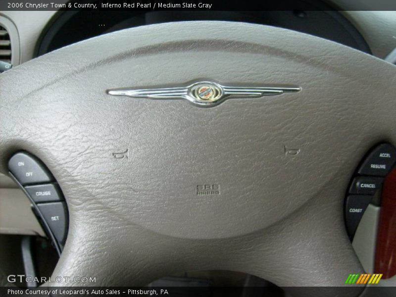 Inferno Red Pearl / Medium Slate Gray 2006 Chrysler Town & Country