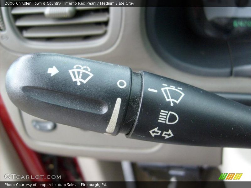 Inferno Red Pearl / Medium Slate Gray 2006 Chrysler Town & Country