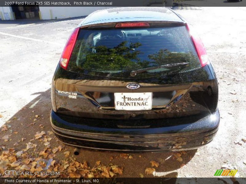 Pitch Black / Charcoal 2007 Ford Focus ZX5 SES Hatchback