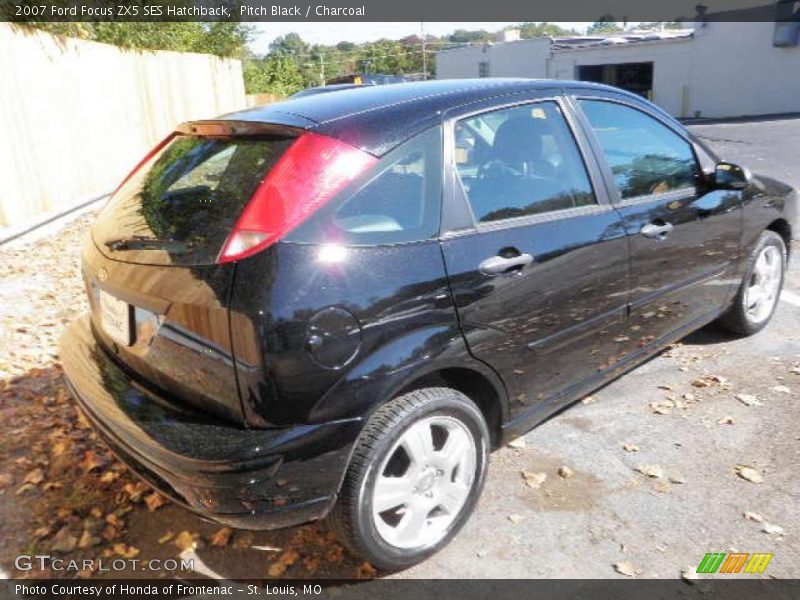 Pitch Black / Charcoal 2007 Ford Focus ZX5 SES Hatchback