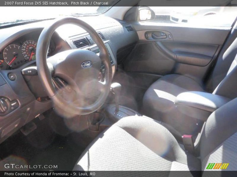 Pitch Black / Charcoal 2007 Ford Focus ZX5 SES Hatchback