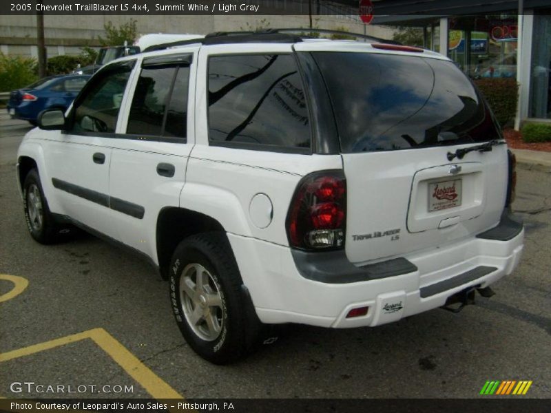 Summit White / Light Gray 2005 Chevrolet TrailBlazer LS 4x4