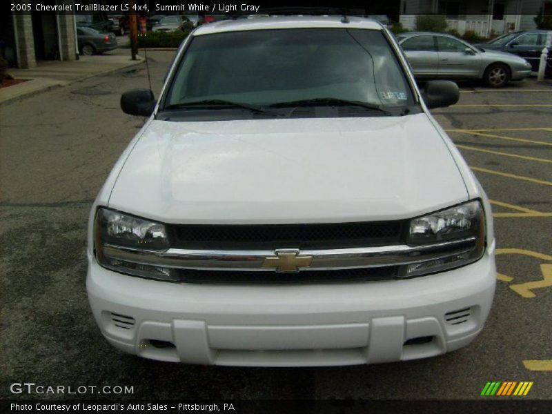 Summit White / Light Gray 2005 Chevrolet TrailBlazer LS 4x4
