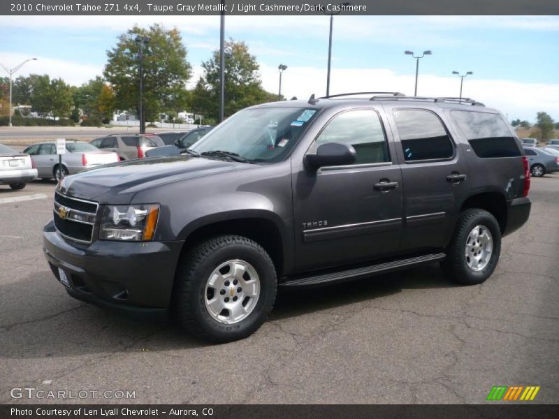 Taupe Gray Metallic / Light Cashmere/Dark Cashmere 2010 Chevrolet Tahoe Z71 4x4