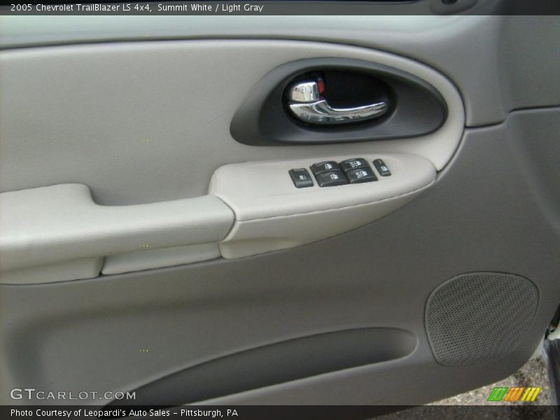 Summit White / Light Gray 2005 Chevrolet TrailBlazer LS 4x4