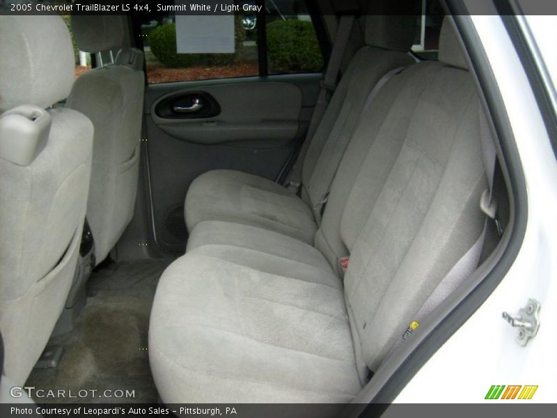 Summit White / Light Gray 2005 Chevrolet TrailBlazer LS 4x4
