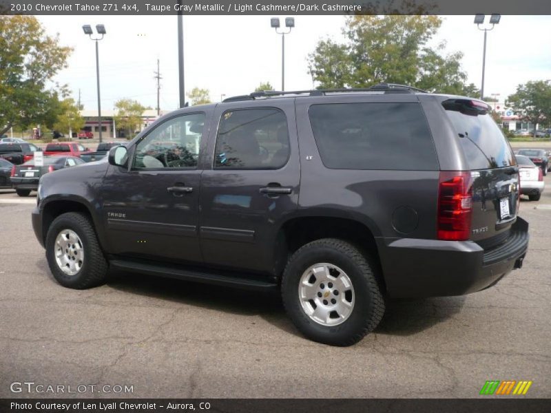 Taupe Gray Metallic / Light Cashmere/Dark Cashmere 2010 Chevrolet Tahoe Z71 4x4