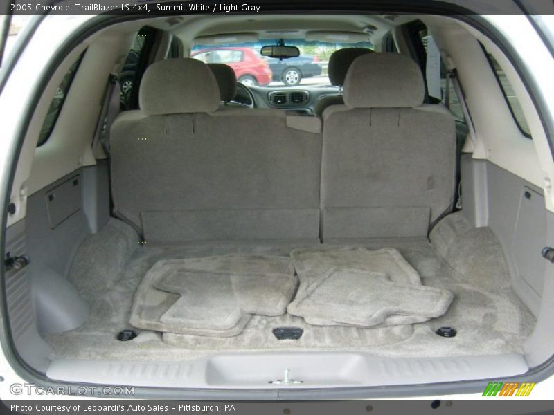 Summit White / Light Gray 2005 Chevrolet TrailBlazer LS 4x4