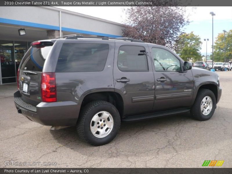 Taupe Gray Metallic / Light Cashmere/Dark Cashmere 2010 Chevrolet Tahoe Z71 4x4
