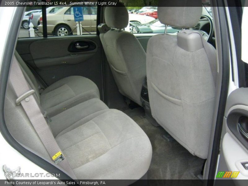 Summit White / Light Gray 2005 Chevrolet TrailBlazer LS 4x4