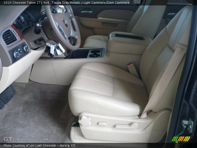 Taupe Gray Metallic / Light Cashmere/Dark Cashmere 2010 Chevrolet Tahoe Z71 4x4