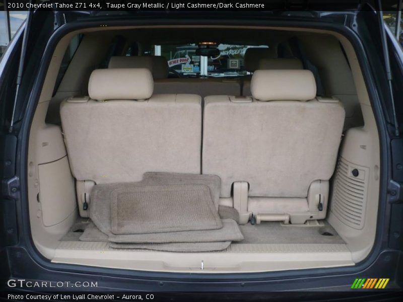 Taupe Gray Metallic / Light Cashmere/Dark Cashmere 2010 Chevrolet Tahoe Z71 4x4