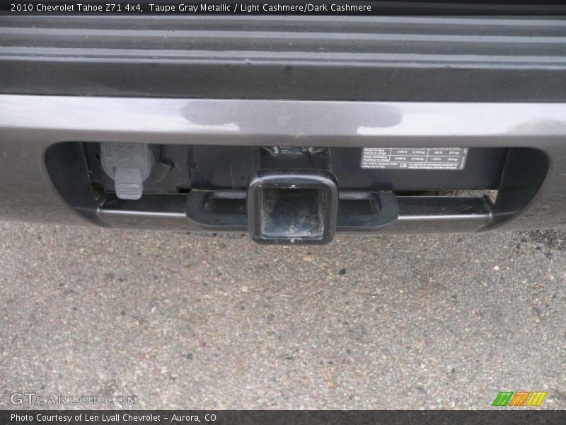 Taupe Gray Metallic / Light Cashmere/Dark Cashmere 2010 Chevrolet Tahoe Z71 4x4