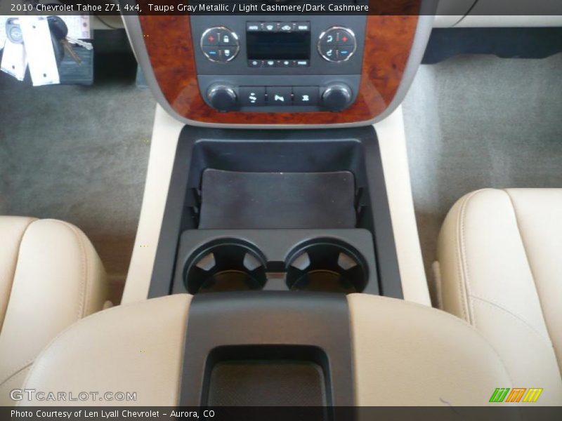 Taupe Gray Metallic / Light Cashmere/Dark Cashmere 2010 Chevrolet Tahoe Z71 4x4