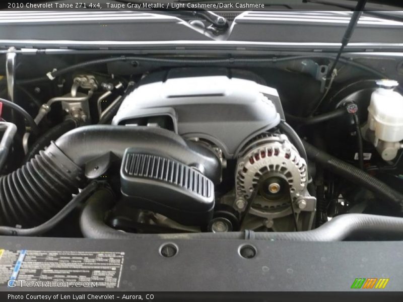 Taupe Gray Metallic / Light Cashmere/Dark Cashmere 2010 Chevrolet Tahoe Z71 4x4