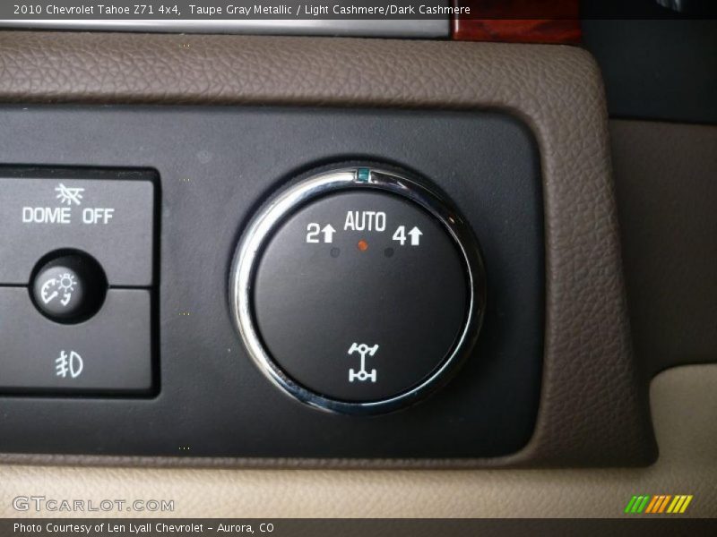 Taupe Gray Metallic / Light Cashmere/Dark Cashmere 2010 Chevrolet Tahoe Z71 4x4
