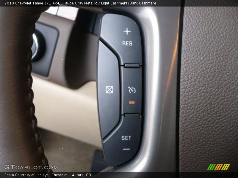 Taupe Gray Metallic / Light Cashmere/Dark Cashmere 2010 Chevrolet Tahoe Z71 4x4