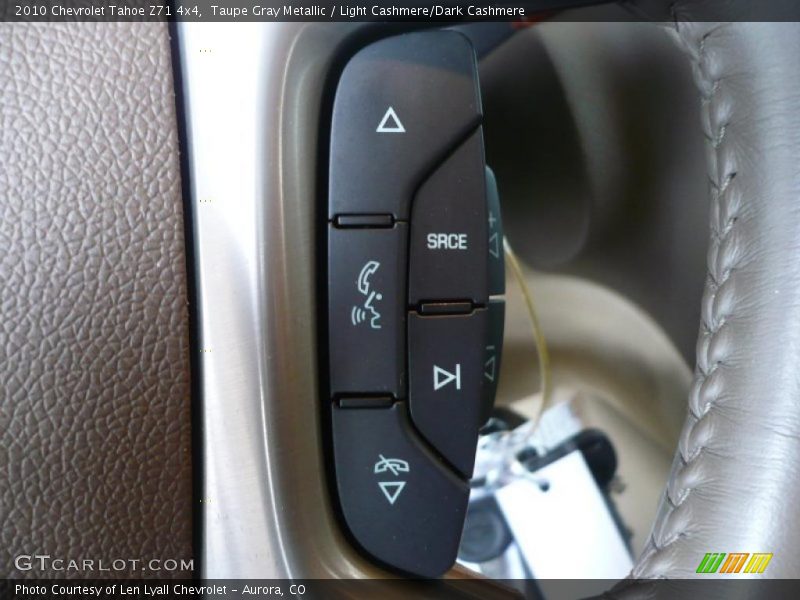 Taupe Gray Metallic / Light Cashmere/Dark Cashmere 2010 Chevrolet Tahoe Z71 4x4