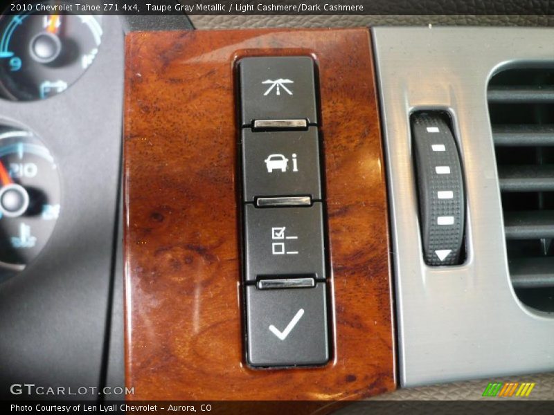 Taupe Gray Metallic / Light Cashmere/Dark Cashmere 2010 Chevrolet Tahoe Z71 4x4