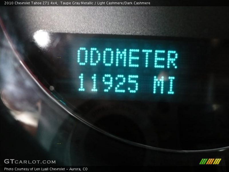 Taupe Gray Metallic / Light Cashmere/Dark Cashmere 2010 Chevrolet Tahoe Z71 4x4
