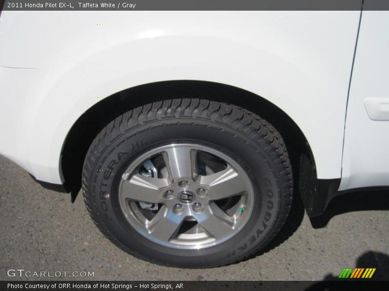 Taffeta White / Gray 2011 Honda Pilot EX-L
