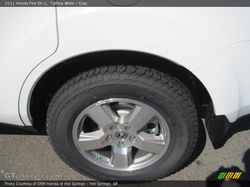 Taffeta White / Gray 2011 Honda Pilot EX-L