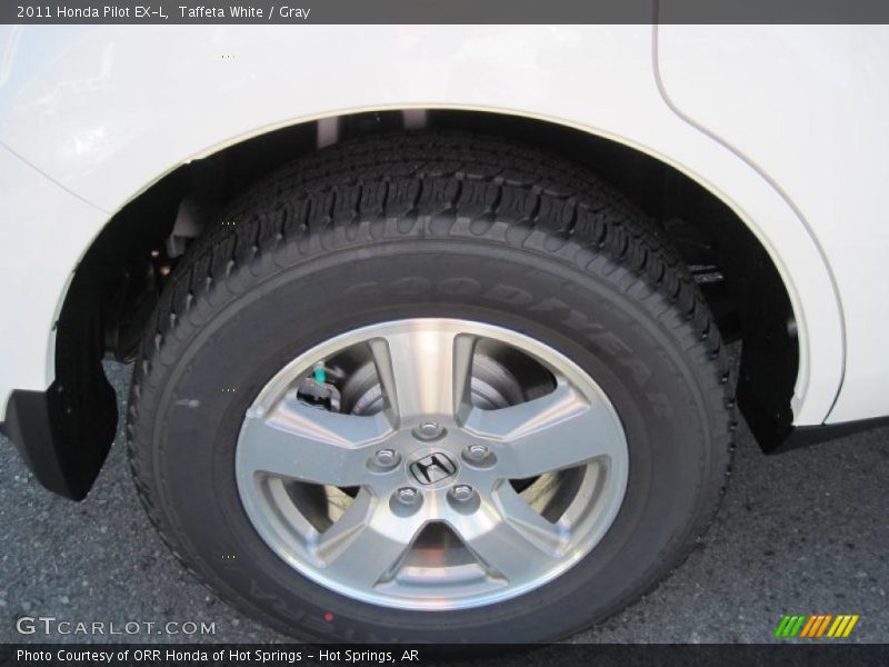 Taffeta White / Gray 2011 Honda Pilot EX-L