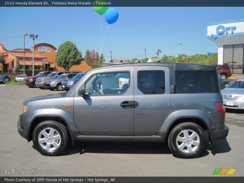 Polished Metal Metallic / Titanium 2010 Honda Element EX