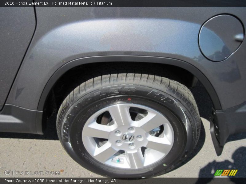Polished Metal Metallic / Titanium 2010 Honda Element EX