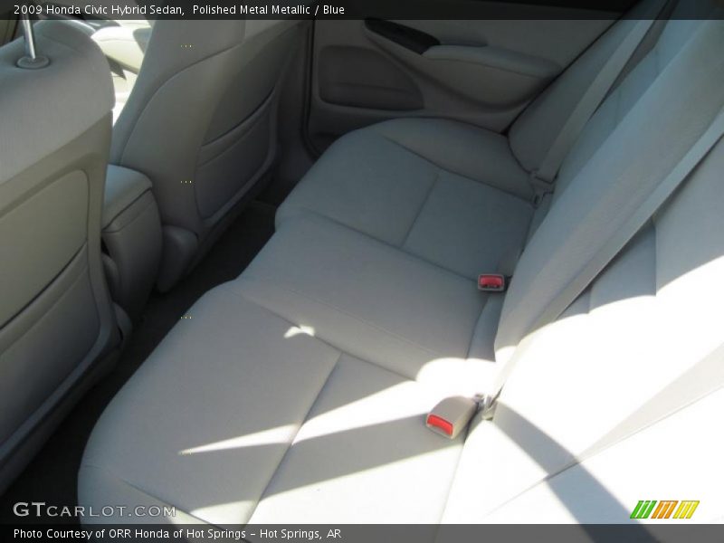 Polished Metal Metallic / Blue 2009 Honda Civic Hybrid Sedan
