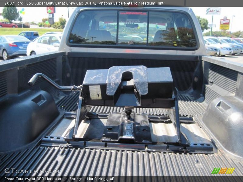Arizona Beige Metallic / Medium Flint 2007 Ford F350 Super Duty Lariat Crew Cab Dually