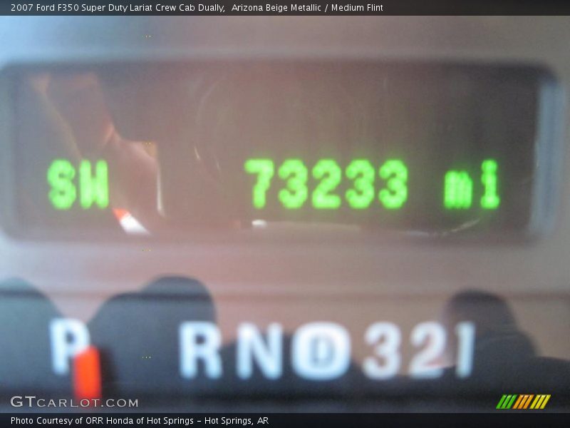 Arizona Beige Metallic / Medium Flint 2007 Ford F350 Super Duty Lariat Crew Cab Dually