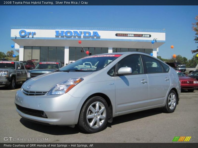 Silver Pine Mica / Gray 2008 Toyota Prius Hybrid Touring