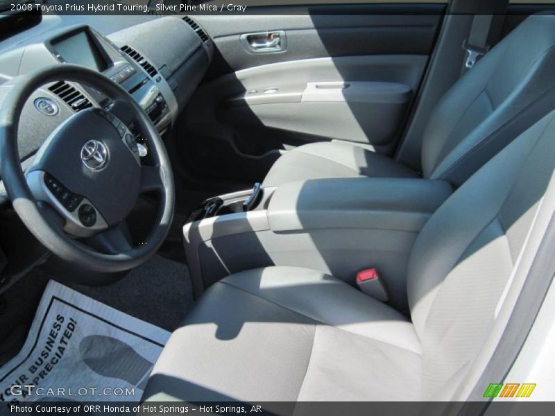 Silver Pine Mica / Gray 2008 Toyota Prius Hybrid Touring