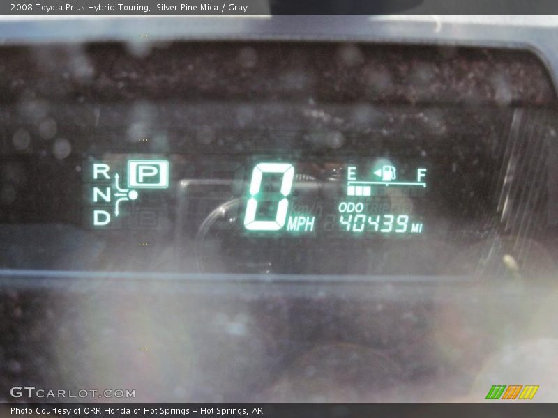 Silver Pine Mica / Gray 2008 Toyota Prius Hybrid Touring
