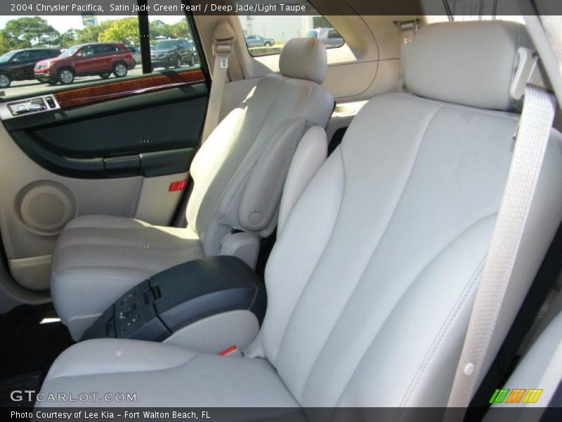 Satin Jade Green Pearl / Deep Jade/Light Taupe 2004 Chrysler Pacifica
