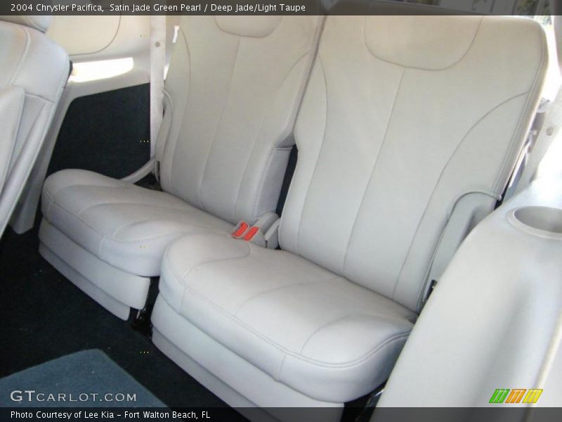 Satin Jade Green Pearl / Deep Jade/Light Taupe 2004 Chrysler Pacifica