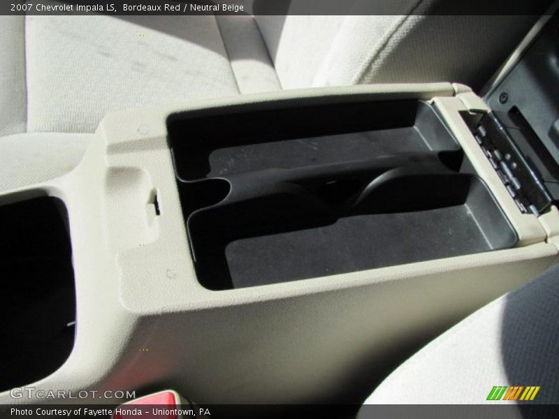 Bordeaux Red / Neutral Beige 2007 Chevrolet Impala LS